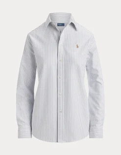 CLASSIC FIT STRIPED OXFORD SHIRT