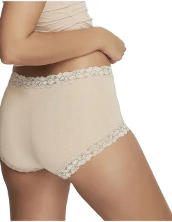 Classic Full Brief with Lace Trim