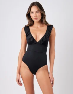 Classic With Frill One Piece Swimsuit