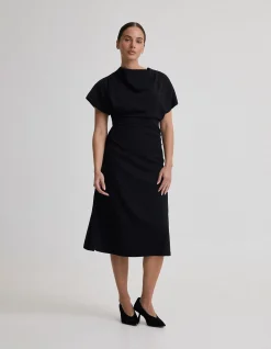 CLEMENTINE STRETCH STRUCTURED DRESS