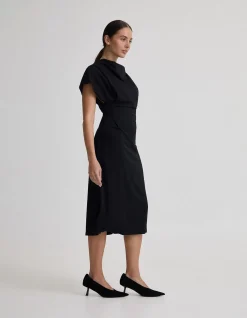 CLEMENTINE STRETCH STRUCTURED DRESS