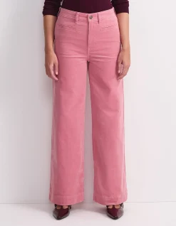Cleo High Rise Cord Wide Leg Jean