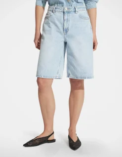 CLEO LONGLINE DENIM SHORT