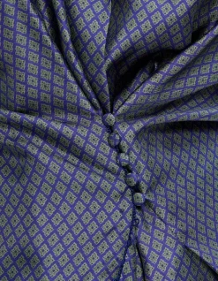 CLICKYS LS COLLARED SILK TWILL SHIRT