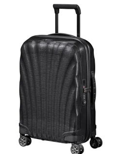 C-Lite 55cm Expandable Small Carry-On Suitcase Black