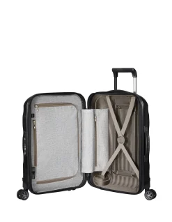 C-Lite 55cm Expandable Small Carry-On Suitcase Black