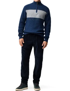 CLOVER PARK KNIT - MARINE