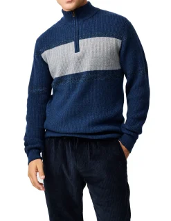 CLOVER PARK KNIT - MARINE