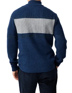 CLOVER PARK KNIT - MARINE