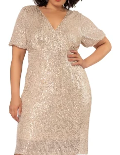 Cocktail Queen Sequin Mini Dress