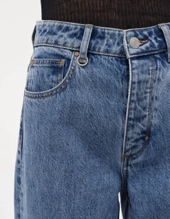 Coco Relaxed High Rise Straight Leg Jeans
