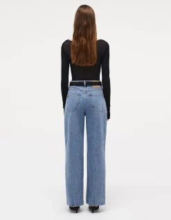 Coco Relaxed High Rise Straight Leg Jeans