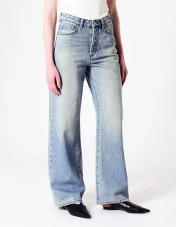 Coco Relaxed High Rise Straight Leg Jeans
