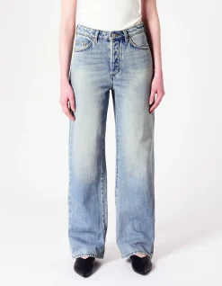 Coco Relaxed High Rise Straight Leg Jeans