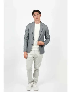 COMFORT TEXTURE POLY VSCOS SPNDX JACKET SET