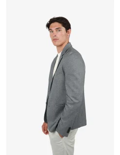 COMFORT TEXTURE POLY VSCOS SPNDX JACKET SET