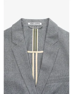 COMFORT TEXTURE POLY VSCOS SPNDX JACKET SET
