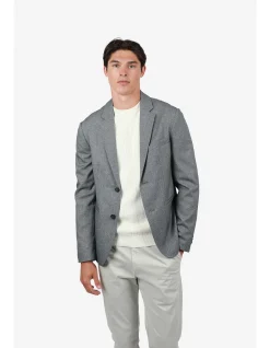 COMFORT TEXTURE POLY VSCOS SPNDX JACKET SET