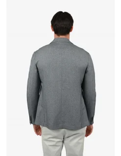 COMFORT TEXTURE POLY VSCOS SPNDX JACKET SET