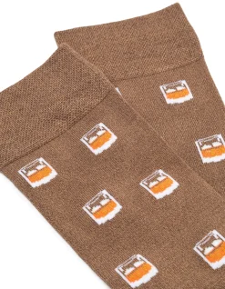 COMFORT TOP WHISKEY BAMBOO SOCK