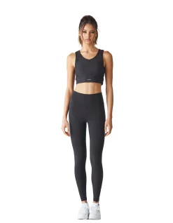 Compression Active Pants Wide Waistband