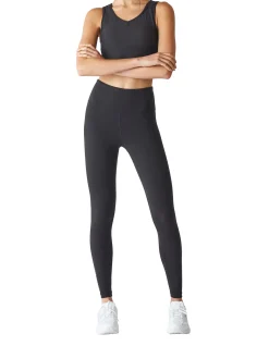Compression Active Pants Wide Waistband