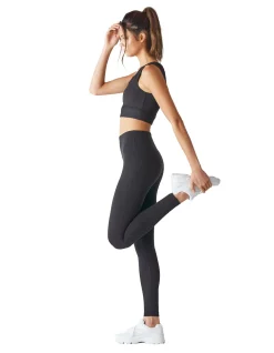 Compression Active Pants Wide Waistband