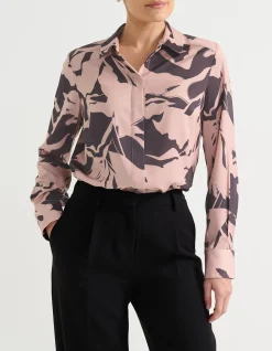 CONCEALED PLACKET SHIRT