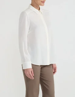 CONCEALED PLACKET SHIRT