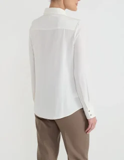 CONCEALED PLACKET SHIRT