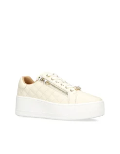 CONNECTED ZIP CREAM SNEAKER