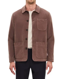 CONSTANTIN VELVET DYE CASUAL JACKET