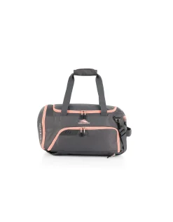 CONVERTIBLE SPORTS DUFFLE GREY/PINK