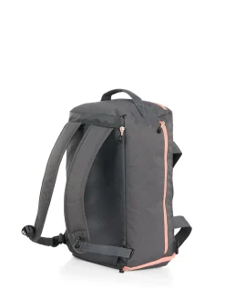 CONVERTIBLE SPORTS DUFFLE GREY/PINK