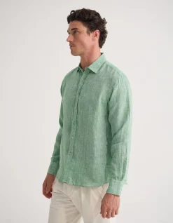 COOPER FRENCH LINEN L/S SHIRT
