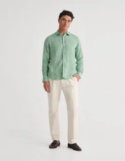 COOPER FRENCH LINEN L/S SHIRT