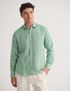 COOPER FRENCH LINEN L/S SHIRT