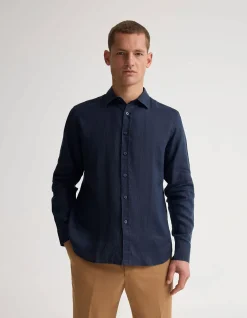 COPPER EUROPEAN LINEN SHIRT