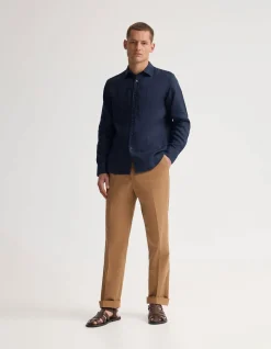 COPPER EUROPEAN LINEN SHIRT