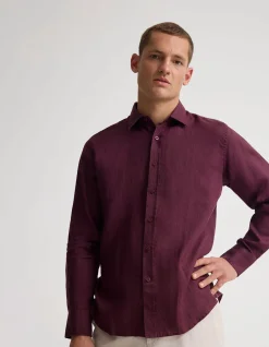 COPPER EUROPEAN LINEN SHIRT