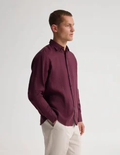 COPPER EUROPEAN LINEN SHIRT