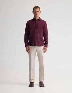 COPPER EUROPEAN LINEN SHIRT