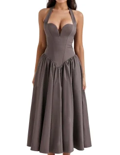 COQUETTE MIDI DRESS