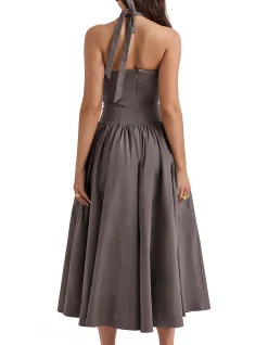COQUETTE MIDI DRESS