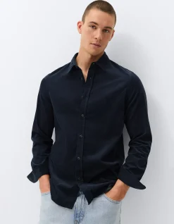 CORD REGULAR FIT SHIRT