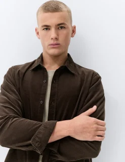 CORD REGULAR FIT SHIRT