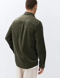 CORD REGULAR FIT SHIRT