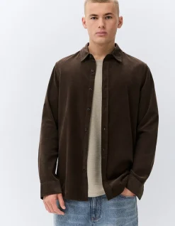 CORD REGULAR FIT SHIRT