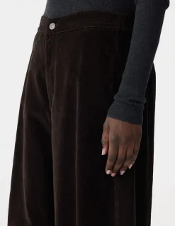Cord Darted Hem Pant