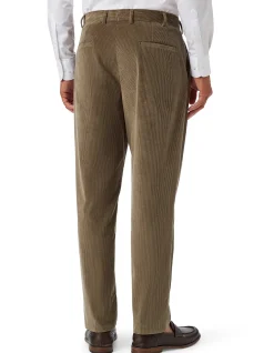 CORDUROY SINGLE PLEAT TROUSER